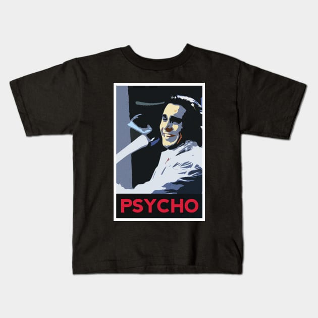 American Psycho - Patrick Bateman Kids T-Shirt by VictorVV